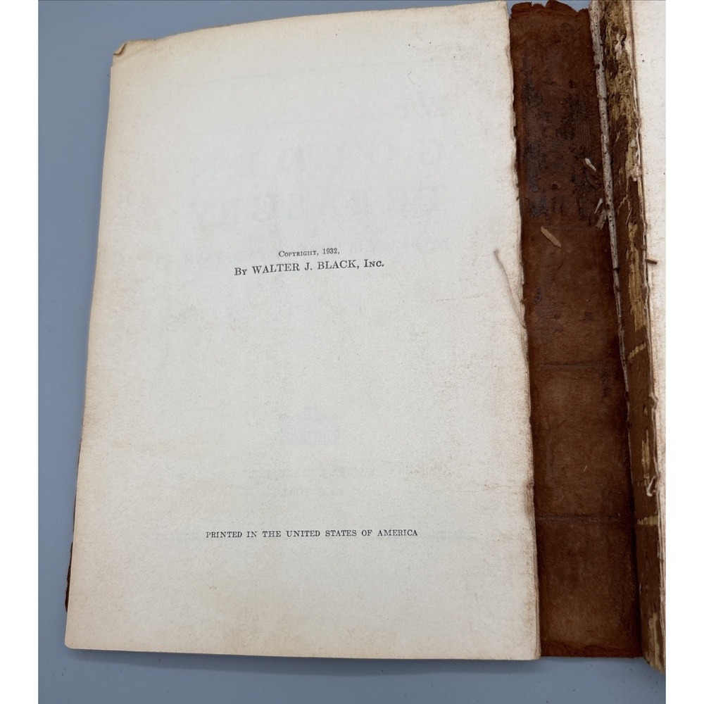 Palgrave's Golden Treasury 1932 Poems Songs Leather Cover READ - Picture 5 of 10